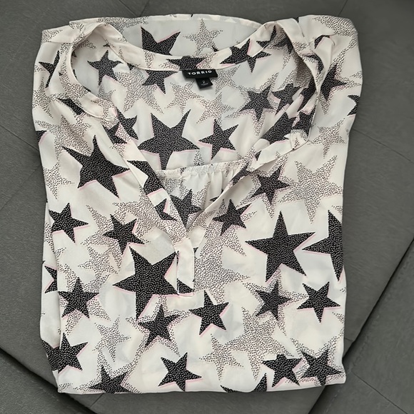 Star print blouse - Picture 1 of 3